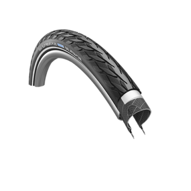 Schwalbe Delta Cruiser plus (Puncture guard), Zwart met reflectie, 24x1 3/8 ETRTO 37-540